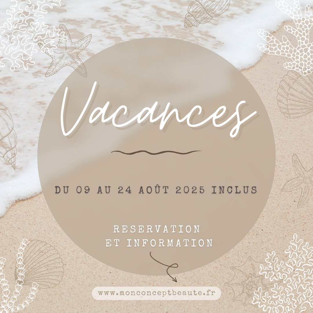 Mon Concept Beauté en vacances