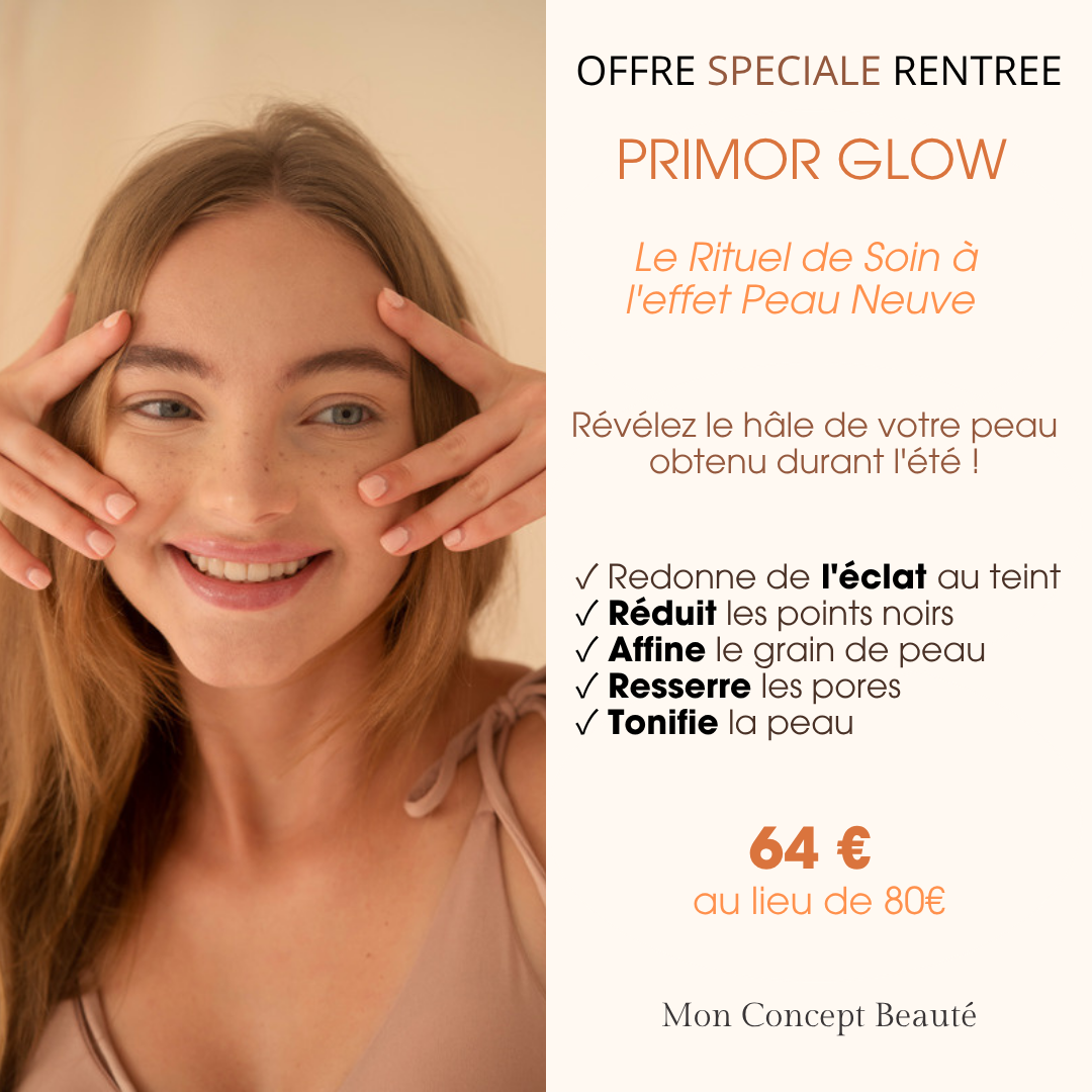 Rituel de soin à l'effet Peau Neuve-MonconceptBeauté