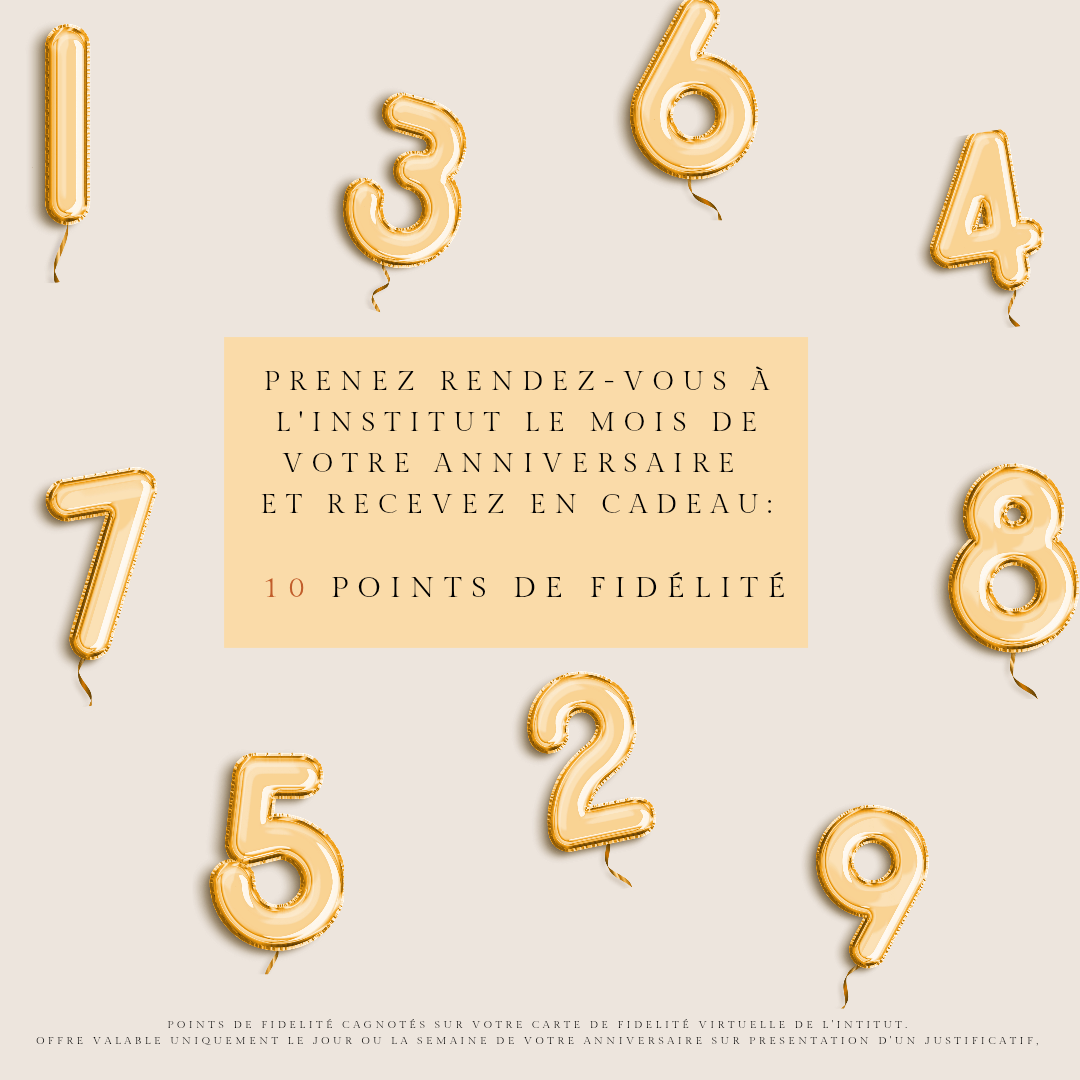 Prendre rendez-vous Mon Concept beauté, recevez un cadeau pour votre fidélité