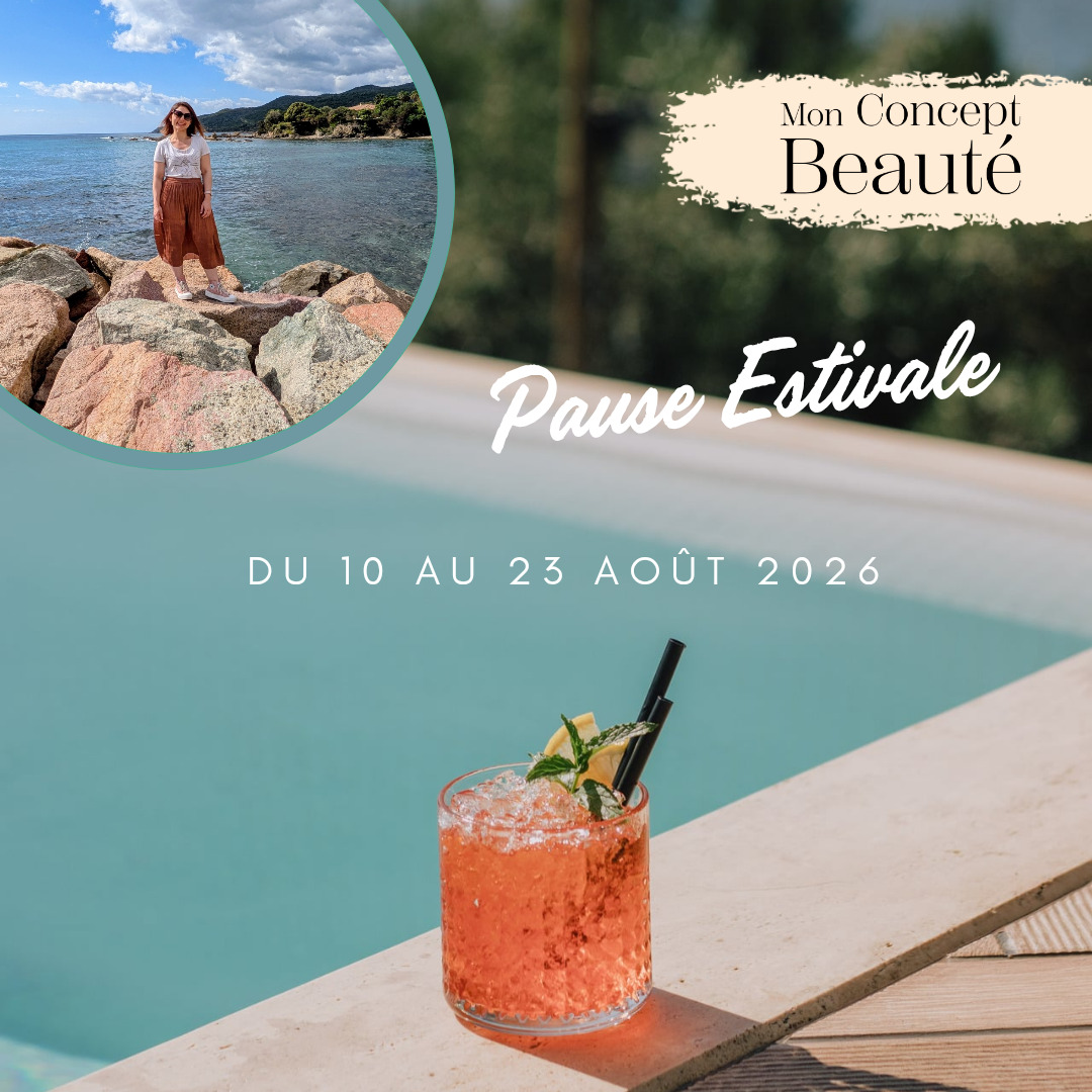 Congés d'été - Mon Concept Beauté